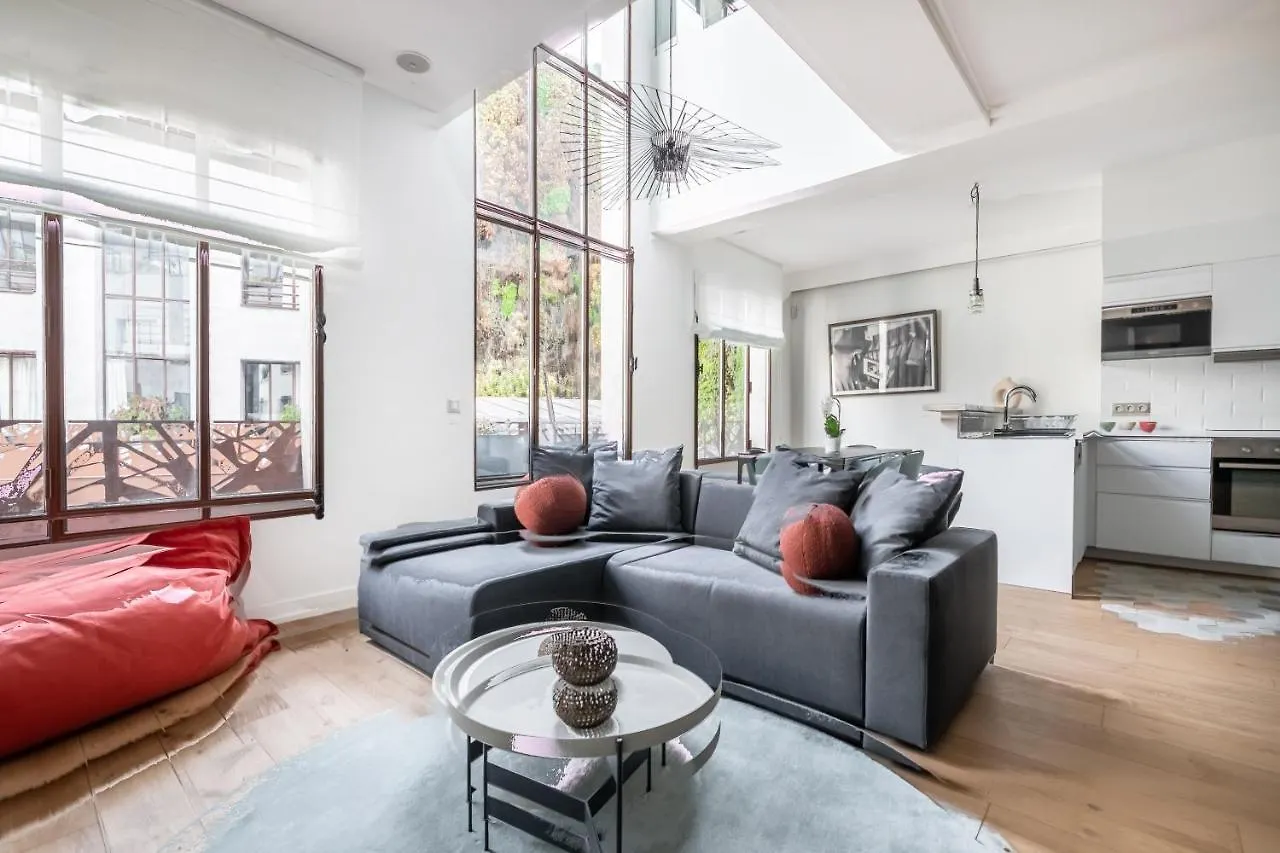 Apartment Ferienwohnung Amazing Loft Duplex In Bastille Paris